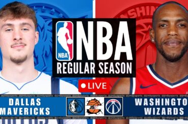 Dallas Mavericks vs Washington Wizards NBA Live Scoreboard 2025