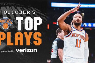 Top Plays of October | 2025 Knicks Season