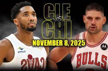 Cleveland Cavaliers vs Chicago Bulls Full Game Highlights - November 8, 2025 | NBA Season