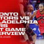 Toronto Raptors Full Media Availability | Post Game at Sixers | November 8, 2025