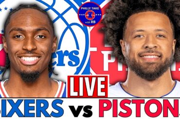 Philadelphia 76ers vs Detroit Pistons Live Stream Play-By-Play & Scoreboard
