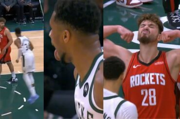 Alperen Sengun gets revenge on Giannis taunting with dagger and-1 😤