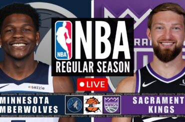 Minnesota Timberwolves vs Sacramento Kings NBA Live Scoreboard 2025