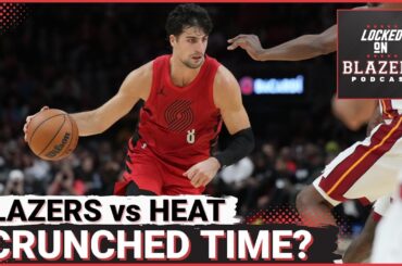 Trail Blazers Lose to Miami Heat in a Track Meet | Crunch Time Offensive Woes Continue