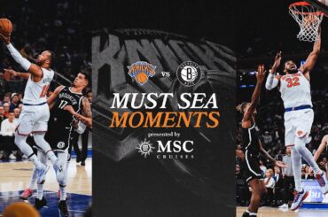Knicks Win Against Brooklyn Nets At Madison Square Garden | November 9, 2025
