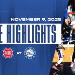 Detroit Pistons Highlights vs  Philadelphia 76ers