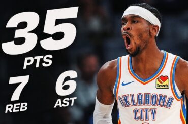 SGA WENT OFF For 35 PTS vs Grizzlies | November 9, 2025