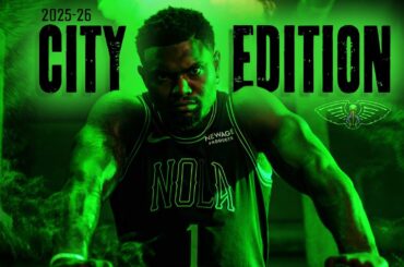 New Orleans Pelicans City Edition Uniforms 2025-26