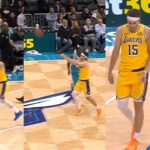 Luka Doncic trolls Austin Reaves after they both hit beyond half court shots 😂