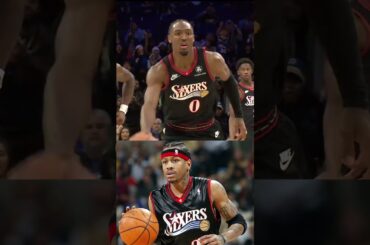 Apreciem o ESPETÁCULO que é essa camisa dos Sixers! 😍 #NBA #sixers #shorts