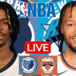 LIVE: MEMPHIS GRIZZLIES vs NEW YORK KNICKS | NBA | PLAY BY PLAY | SCOREBOARD
