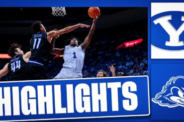 BYU vs Delaware | FULL GAME HIGHLIGHTS | BYU BASKETBALL