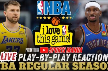 🔴LAKERS VS OKC │ 2025-26 NBA REGULAR SEASON - Basketball Play-By-Play Reaction & Scoreboard