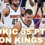 Jokic OWNED The Kings.. Nuggets Vs. Kings Highlights Reaction