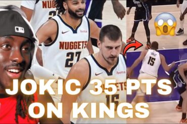 Jokic OWNED The Kings.. Nuggets Vs. Kings Highlights Reaction