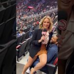 NBA reporter interviews Atlanta Hawks fans #nba #atlantahawks #basketball #funnyvideo #funnyshorts