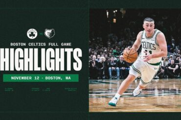 Boston Celtics secure the win over Memphis Grizzlies 131-95 | Extended Highlights