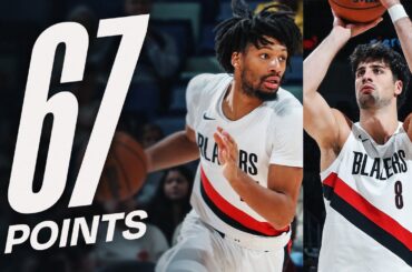 Shaedon Sharpe (35 PTS) & Deni Avdija (32 PTS) Were BALLING In New Orleans | November 12, 2025