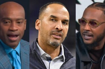 Carmelo Anthony and Vince Carter react to Mavs firing Nico Harrison