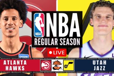 NBA LIVE Today: Atlanta Hawks vs Utah Jazz | Play‑by‑Play, Scoreboard & Stats