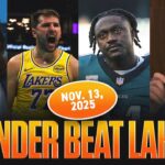Thunder blow out Lakers, Chiefs 'can't make mistakes', Baker Mayfield vs. Josh Allen | FTF