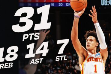 Jalen Johnson's UNREAL CAREER-BEST PERFORMANCE! | November 13, 2025