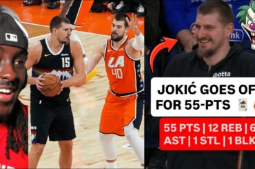 JOKIC 55 PTS OMG.. Nuggets Vs Clippers Highlights Reaction