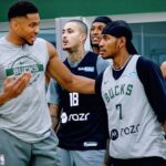 **EXCLUSIVE** Look Inside The Milwaukee Bucks Practice