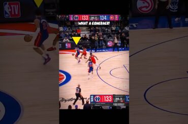 PART 2 - Chance to Take the Lead, but He Hits Sideboard? 🫢 Ending Wizards vs Pustons #nba #shorts