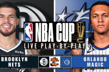 NBA CUP LIVE Today: Brooklyn Nets vs Orlando Magic | Play-by-Play, Scoreboard & Stats