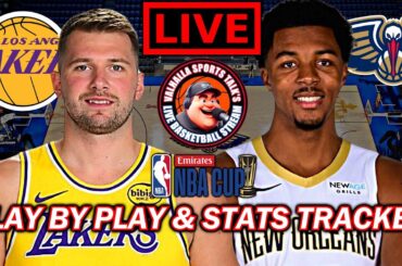 Los Angeles Lakers vs New Orleans Pelicans 🏀 NBA  🚨 LIVE STREAM Play By Play & Chat.