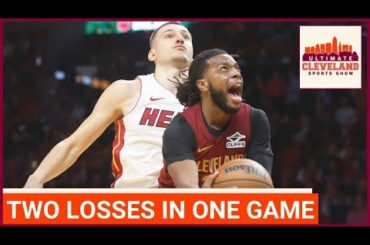 The Cavaliers lost a crazy one to the Heat, but the big story is Darius Garland re-injuring his toe
