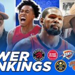 NBA Power Rankings: Rockets RISING, Raptors debut, Thunder DOMINATING | The Dime With Josh and Kwab