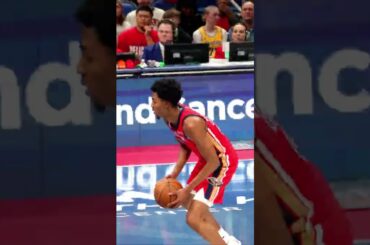 Trey Murphy III finishes in traffic #pelicans #lakers #highlights #nbacup