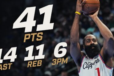 James Harden's 40-PT TRIPLE-DOUBLE vs Mavericks | November 14, 2025