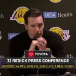 JJ Redick POSTGAME INTERVIEWS | Los Angeles Lakers beat New Orleans Pelicans 118-104