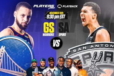 Golden State Warriors vs San Antonio Spurs w/ Players Choice | NBA Watch Party