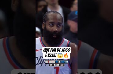 O fim de jogo emocionante e monstruoso de Clippers x Mavs! 🔥🔥🔥#basketball #clippers