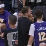 Giannis steals ball and gives it to Lakers after ref wouldn't for Thiero's first points