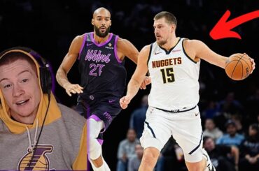 Jokic vs Gobert...kinda | Reacting to Nuggets vs Timberwolves!