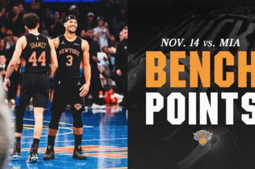 Bench Mob was ACTIVATED versus Miami