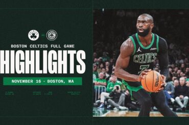 Boston Celtics complete 121-118 win over Los Angeles Clippers at TD Garden | Extended Highlights