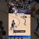 Cashing in from threeee 💰 #nba #spurs #stephoncastle