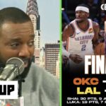 Chris Canty reacts to Shai Gilgeous-Alexander leads Thunder past Lakers 121-92, silences Luka Doncic