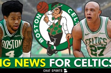 Celtics Receive A BUNCH OF MAJOR NEWS On Jordan Walsh, Anfernee Simons & More