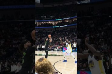 Jose Alvarado 3️⃣ over Draymond Green #pelicans #nba #shorts