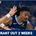 What's next for Memphis Grizzlies after Ja Morant injury update, Cedric Coward restriction