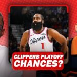 Will the Los Angeles Clippers miss the playoffs? | Numbers on the Board | NBA on NBC