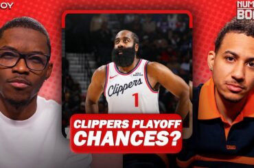 Will the Los Angeles Clippers miss the playoffs? | Numbers on the Board | NBA on NBC