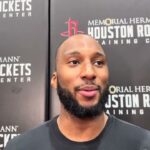 Houston Rockets Practice Interview: Josh Okogie talks Kevin Durant, Reed Sheppard